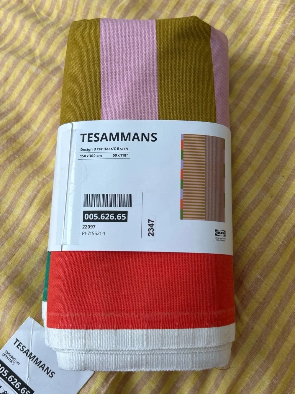 Rare IKEA TESAMMANS fabric